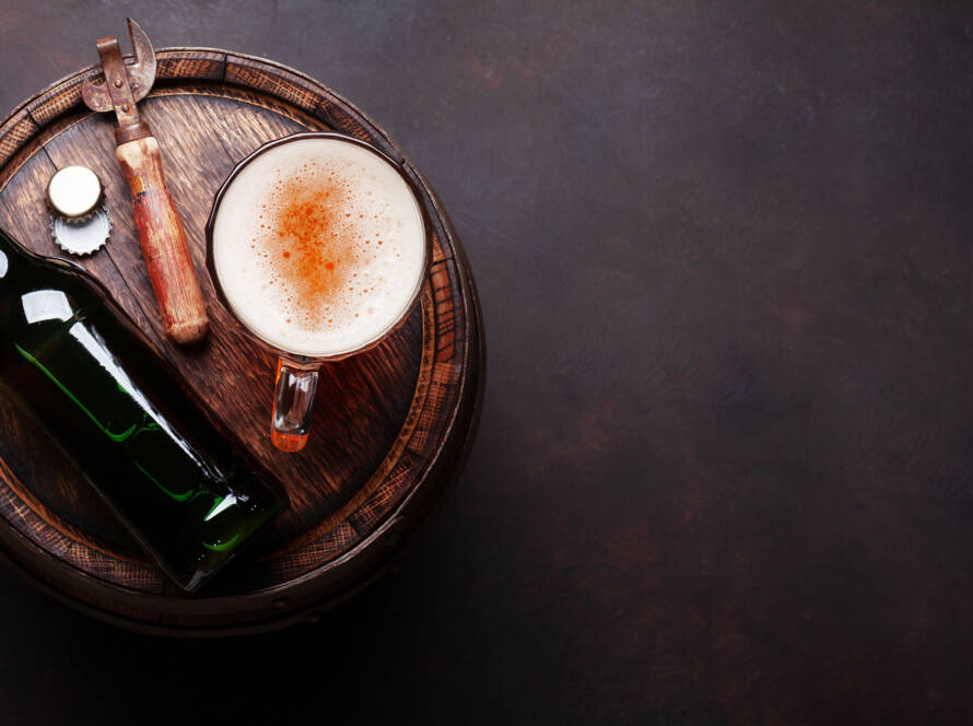 Lager beer mug