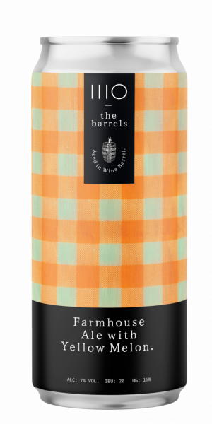 Farmhouse Ale with Yellow Melon